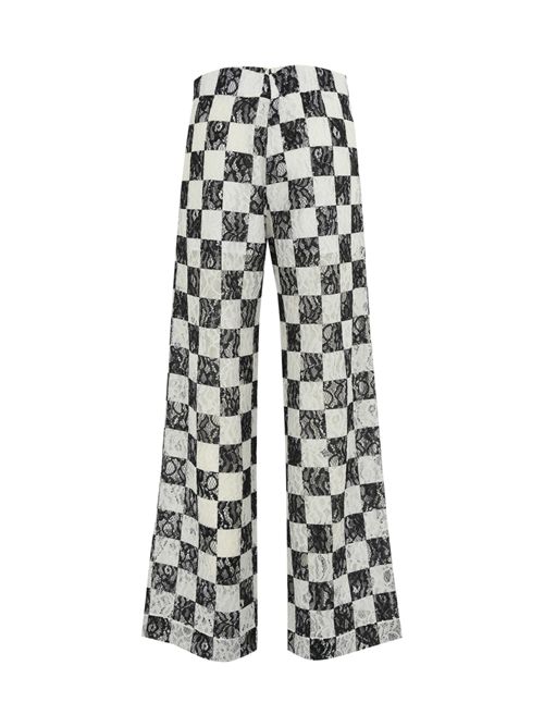 Pantalone in pizzo Percy a quadri PINKO | 105304 A2MFZZ1